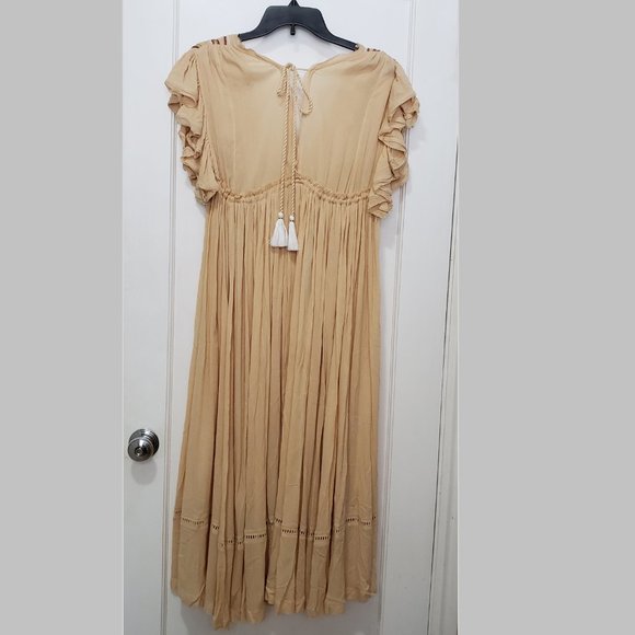 NWT Free People GARBANZO BEAN COMBO Dress, Size S. - Picture 8 of 8